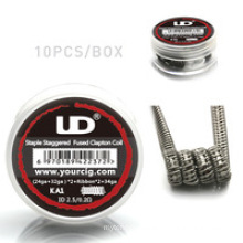 Vape Accessories 2016 Ud New Prebuilt Staggered Fuse Clapton Coil